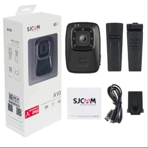 SJCAM A10 Body Camera กล้องติดเสื้อเจ้าหน้าที่ ความละเอียดสูง