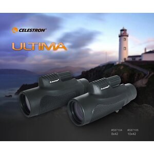 กล้องส่องทางไกลตาเดียว กล้องดูนก Celestron 8x42 / 10x42 #S87105