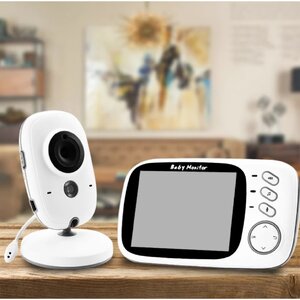Baby Monitor กล้องวงจรปิดสำหรับดูลูก / เด็กอ่อน พร้อมจอ LCD ขนาด 3.2 นิ้ว