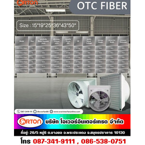 พัดลมไฟเบอร์กลาส