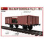 โมเดลตู้รถไฟ สงครามโลกครั้งที่ 2 MiniArt ขนาด 1/35 MI35296 RAILWAY GONDOLA 16,5-18t