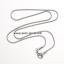 สร้อยโซ่ Snake Chain 1มม. 16" สีแพลทตินัม พร้อมตะขอก้ามปู