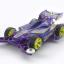 รถมินิ 4WD ทามิย่า ขนาด 1/32 Tamiya Mini 4WD TA95399 JR Keen Hawk Clear Purple SP