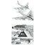โมเดลเครื่องบิน Academy ขนาด 1/144 AC12618 USAF B-47 "306th BW(M)"