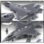 โมเดลเครื่องบินจำลอง Academy ขนาด 1/72 AC12507 Lockheed-Martin F-35A Lightning II (USAAF) (MCP)