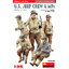 โมเดลฟิกเกอร์ทหาร MiniArt ขนาด 1/35 MI35308 U.S. Jeep Crew & MPs. Special Edition
