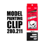 SK280.211 Model Painting Clip Size S ไม้หนีบชิ้นงาน