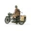 โมเดลฟิกเกอร์ Tamiya ขนาด 1/35 TA35316 British BSA M20 Motorcycle with Military Police Set