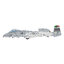 โมเดลเครื่องบิน Platz Hobby 1/144 PF-50 USAF A-10C Thunderbolt II `Assam Draggins`
