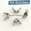 ตัวปิดปมสแตนเลส 8x4 มม. (316 Stainless Steel)