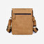 GT-1066B กระเป๋าสะพายข้าง หนังนุบัค สีน้ำตาล