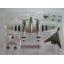 โมเดลเครื่องบินจำลองขนาด 1/144 ยี่ห้อเอฟทอย ชุดทวินเอนจิ้น ชุด 1 เครื่องบินรบ 2 ใบพัด แบบ 1A P-38J Lighting