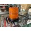 ไฟไซเรน LED 2 ระบบ หมุน+กระพริบ ฐาน 7 นิ้ว 80 mm 12-24V