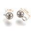 จี้เม็ดกลม 5 มม.จี้สแตนเลส (Stainless Steel)
