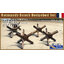 โมเดลเครื่องกีดขวาง ขนาด 1/35 Gecko Model 35GM0081 NORMANDY BEACH HEDGEHOD SET