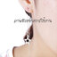 โซ่ต่างหูสแตนเลส 98x0.5mm (304 Stainless Steel) 1 คู่