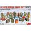 โมเดลฟิกเกอร์ถังน้ำมัน MiniArt ขนาด 1/35 MI35587 Allies Jerry Cans Set WW2