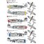 โมเดลเครื่องบิน Platz Hobby 1/144 PDR-3 U.S. Army P-47D Thunderbolt Bubbletop (Set of 2)