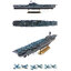โมเดลเรือบรรทุกเครื่องบิน Academy Model 1/700 AC14409 USS ENTERPRISE CV-6 THE BATTLE OF MIDWAY 80TH ANNIVERSARY
