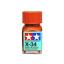 สีทาโมเดล สูตรน้ำมัน สีอีนาเมล สีเพ้นฟิกเกอร์ ทามิย่า Tamiya Enamel X-34 Metallic Brown (10 ml)