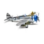 โมเดลเครื่องบินรบ Kinetic Model 1/24 KI-K3207 Republic P-47D Thunderbolt "Bubbletop"