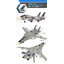 โมเดลเครื่องบิน Academy ขนาด 1/72 AC12563 USN F-14A " VF-143 PUKIN DOGS "