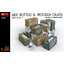โมเดลลังไม้ใส่ขวดนม MiniArt ขนาด 1/35 MI35573 MILK BOTTLES & WOODEN CRATES