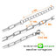 สร้อยข้อมือโซ่สแตนเลส ยาว 18 ซม.(+3ซม.) Stainless Steel Bracelet