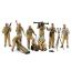 โมเดลฟิกเกอร์ทหาร Tamiya ขนาด 1/35 TA35343 German Artillery Crew Set