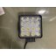 ไฟสปอร์ทไลท์ LED 16 เม็ด สีเหลี่ยม 4 นิ้ว 12-24 V