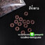 วงยางกันเลื่อน 6x2 มม. - สีน้ำตาล (Rubber O-rings)
