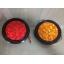 ไฟท้าย LED กลมขอบยาง ขนาด 4 นิ้ว 12V, 24V สี แดง เหลือง ขาว