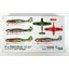 โมเดลเครื่องบิน Platz Hobby 1/144 PDR-4 Fw190 D-9 `JV-44` (Set of 2)
