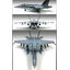 โมเดลเครื่องบิน Academy ขนาด 1/72 AC12547 USN F/A-18E VFA-143 " PUKIN DOGS "