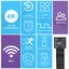 กล้องกระดุม แบตเตอรี่ในตัว เชื่อมต่อ WIFI รุ่น VD06S (90องศา/120องศา)