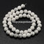 ฮาวไลท์ - Natural Howlite 6 มม. แบบด้าน (20 เม็ด)