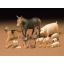 โมเดลฟิกเกอร์สัตว์เสบียง Tamiya ขนาด 1/35 TA35128 Livestock Set