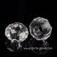 ลูกปัดแก้ว 14x8 มม. ไม่มีแกนกลาง (Glass European Beads, No metal core)