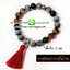 ลูกปัด 3 รู ร้อยประคำ Guru Bead 14x16 มม. สีเงินโบราณ