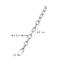 โซ่สแตนเลส Cable Chain 1.3x1.5มม. (304 Stainless Steel)