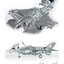 โมเดลเครื่องบิน Academy ขนาด 1/72 AC12569 USMC F-35B VNFA-121 " GREEN KNIGHTS "