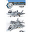 โมเดลเครื่องบิน Academy ขนาด 1/72 AC12569 USMC F-35B VNFA-121 " GREEN KNIGHTS "