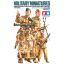 โมเดลฟิกเกอร์ทหาร Tamiya ขนาด 1/35 TA35343 German Artillery Crew Set