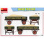 โมเดลรถพ่วงบรรทุกสินค้าเยอรมัน MiniArt ขนาด 1/35 MI38043 GERMAN CARGO TRAILER