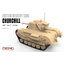 โมเดลรถถังไข่ Meng Model World War Toons WWT-017 British Infantry Tank Churchill
