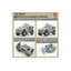 โมเดลรถถัง Ryefield Model (RFM) 1/35 RM-5032 U.S MRAP All Terrain Vehicle M1240A1 M-ATV