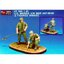 โมเดลฟิกเกอร์ทหารพร้อมฐาน AFV ขนาด 1/35 HF555 USMC ANTI-MINE(V.N.WAR)