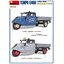 โมเดลรถขนของ MiniArt ขนาด 1/35 MI38025 TEMPO E400 HOCHLADER PRITSCHE 3-WHEEL TRUCK