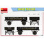 โมเดลรถพ่วงบรรทุกสินค้าเยอรมัน MiniArt ขนาด 1/35 MI38043 GERMAN CARGO TRAILER