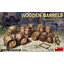 โมเดลฟิกเกอร์ MiniArt ขนาด 1/35 MI35630 Wooden Barrels Medium Size